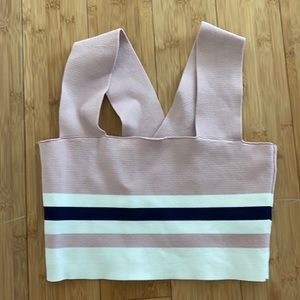 LF Seek the label bandage crop top